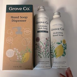 Grove Co Soap Dispenser and Refills